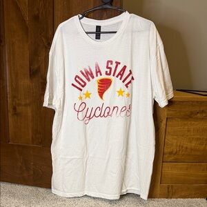 Unisex Iowa State Cyclones White T-Shirt